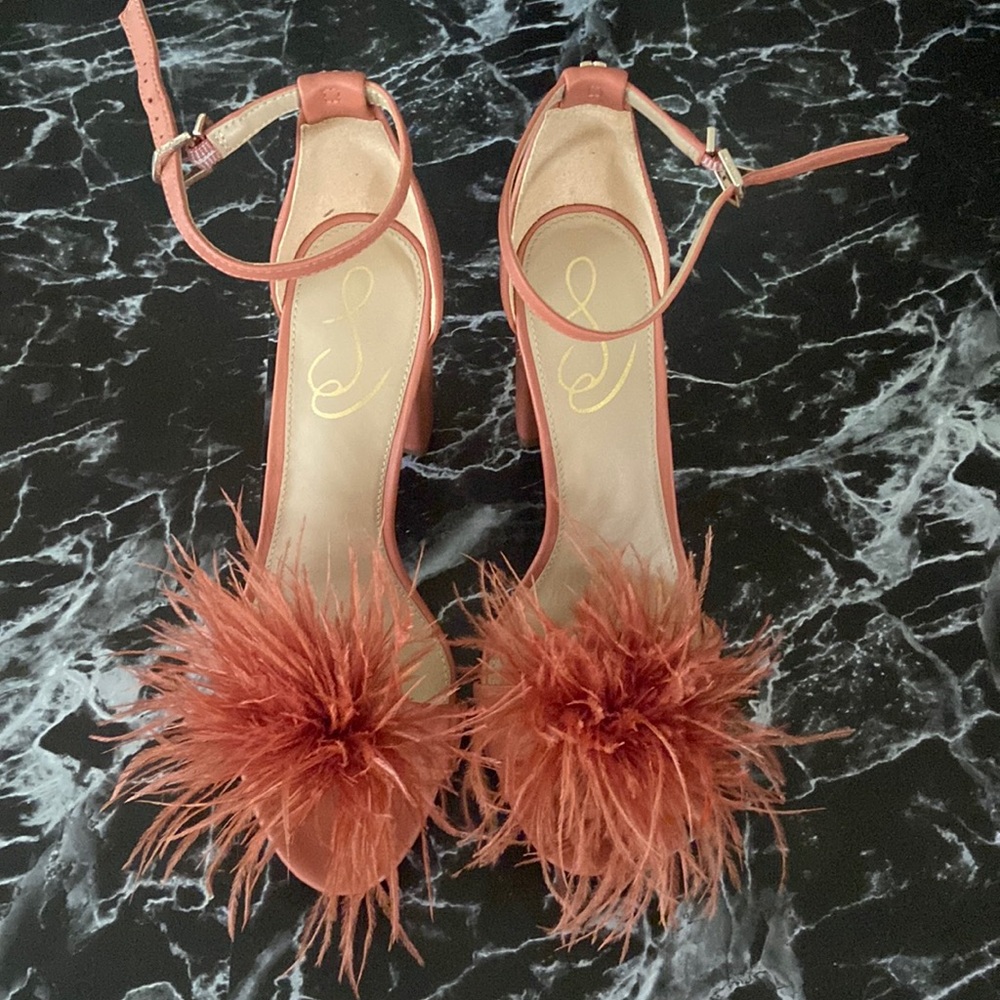 Sam Edelman Yaro Feather Heels
